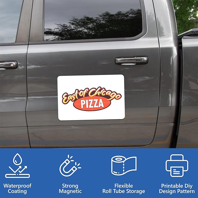 Custom Car Magnet Signs for Businesses 2 pk