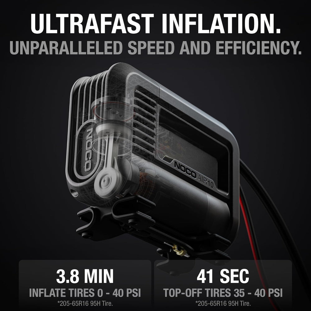 NOCO AIR10 36 LPM 12V Portable Tire Inflator & Air Compressor
