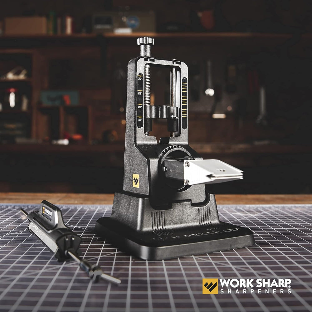 Work Sharp Precision Adjust Knife Sharpener Kit, Fixed Angle System