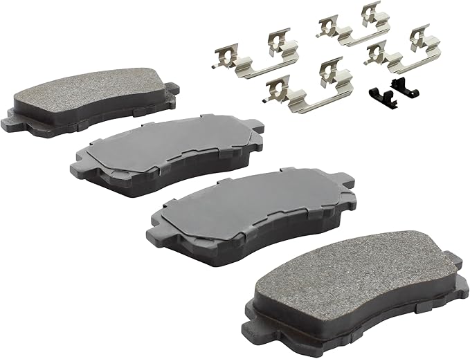 Premium Semi-Metallic Front Brake Pads Replacement