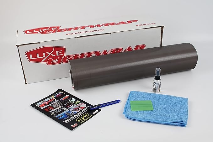 Luxe LightWrap Light Metal Universal Headlight Tail Light Tint Kit