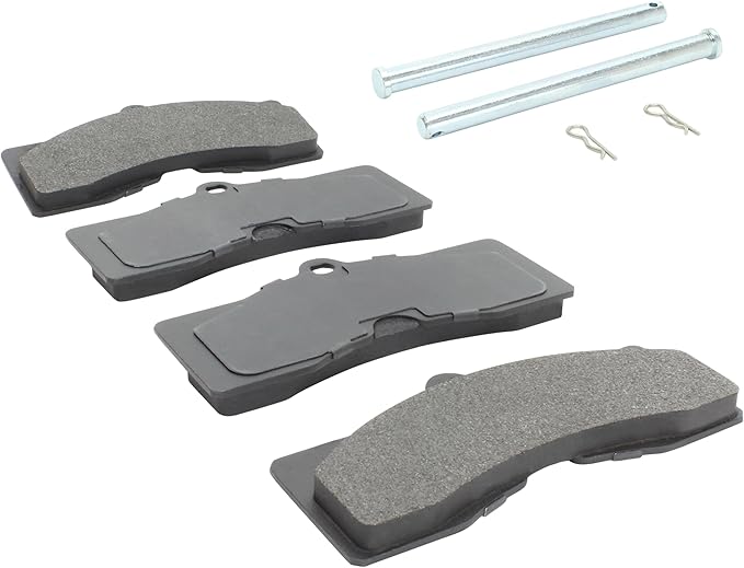 Premium Semi-Metallic Front Brake Pads Compatible