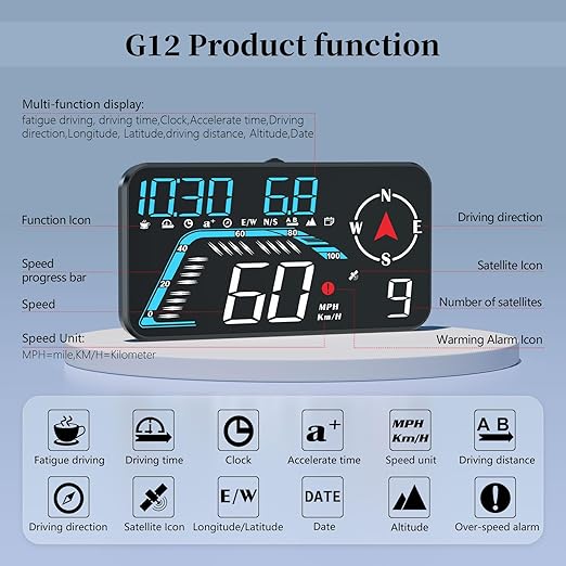 Head Up Display G12, A Car Head Up Display