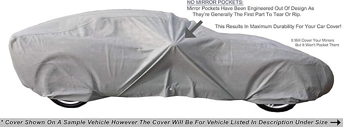 Car Covers Weatherproof Max Car Cover & Warranty Compatible