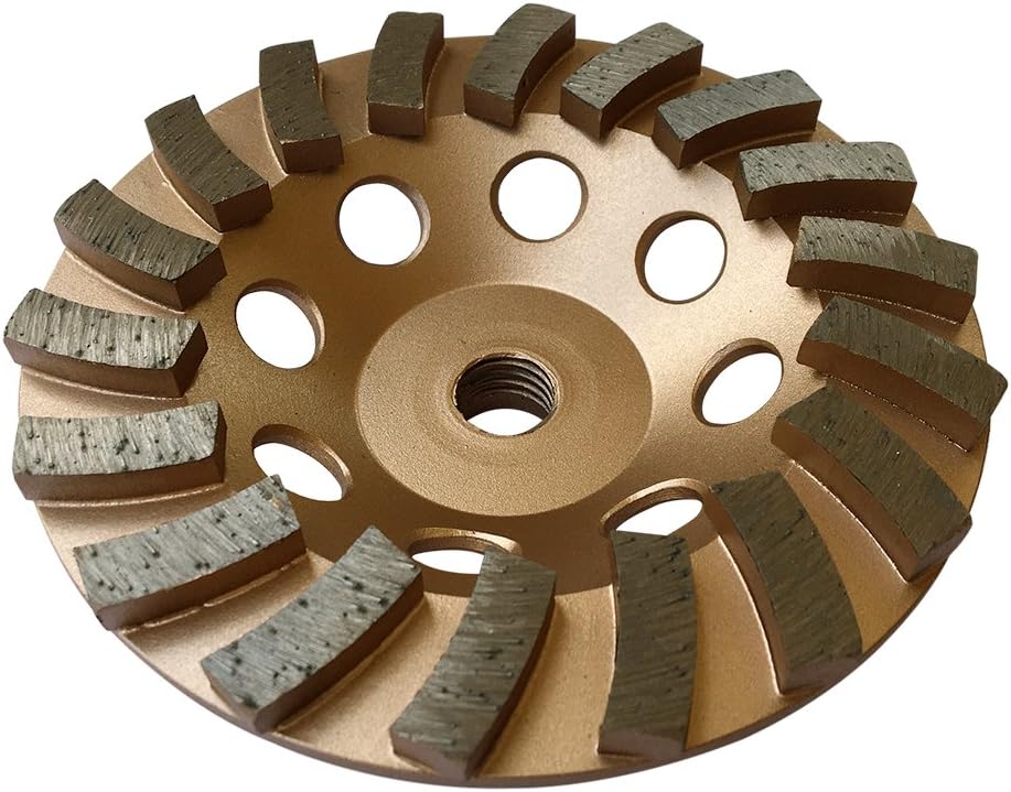 5" Diamond Grinding Wheel for Concrete Masonry 18 Segments 5/8"-11