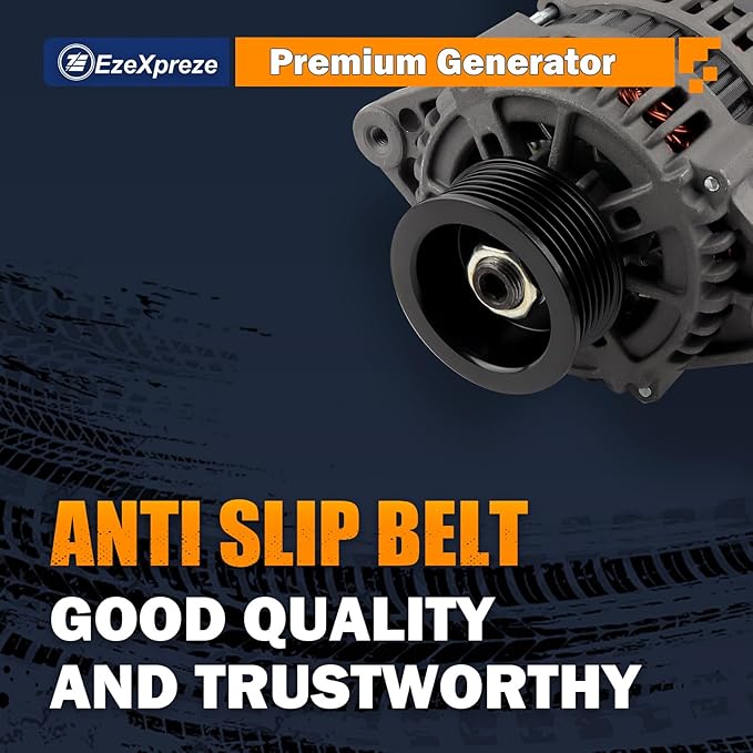 Ezexpreze 8460 New Alternator for Mercruiser Model 350 Mag MPI, 4.3L EFI