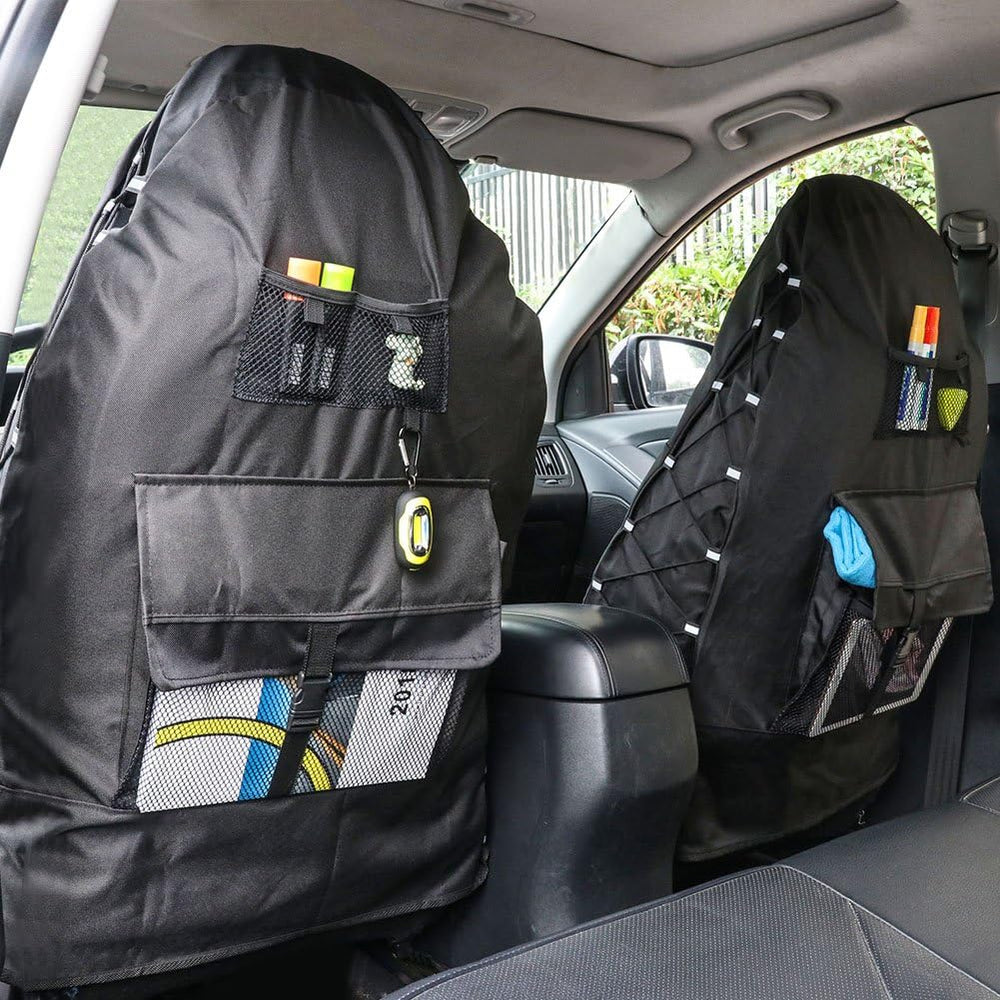 TIROL Semi Truck Seat Covers Heavy Duty Canvas Seat Covers for Trucks
