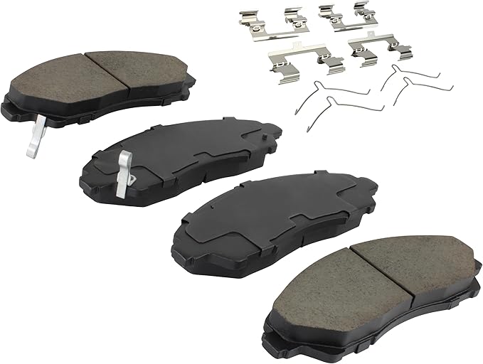 Premium Ceramic Front Brake Pads Compatible