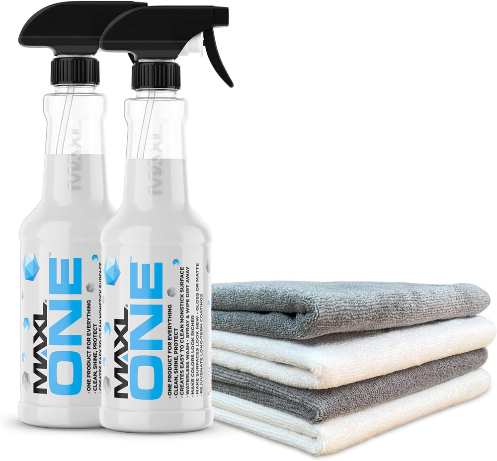 MAXLONE ™ Car Spray with Triphene® Technology, Quick Spray & Wipe All Pur...
