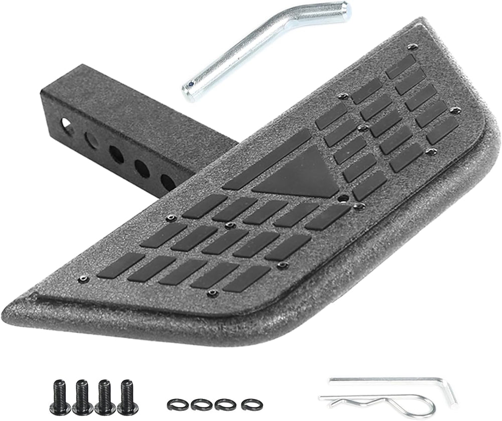 Universal Hitch Steps for Pickup Truck - Anti-Slip Solid Trailer Hitch Step f...