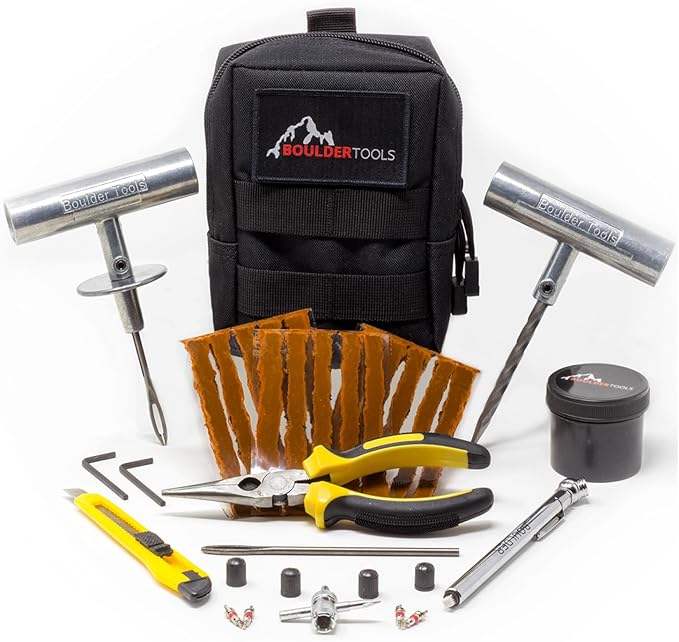 Boulder Tools - Compact Tire Repair kit