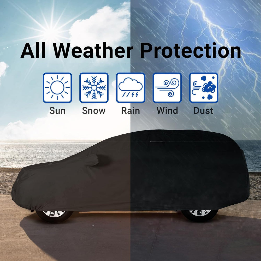 iCarCover Car Cover Waterproof All Weather for 1946-60 Chevy Sedan Delivery