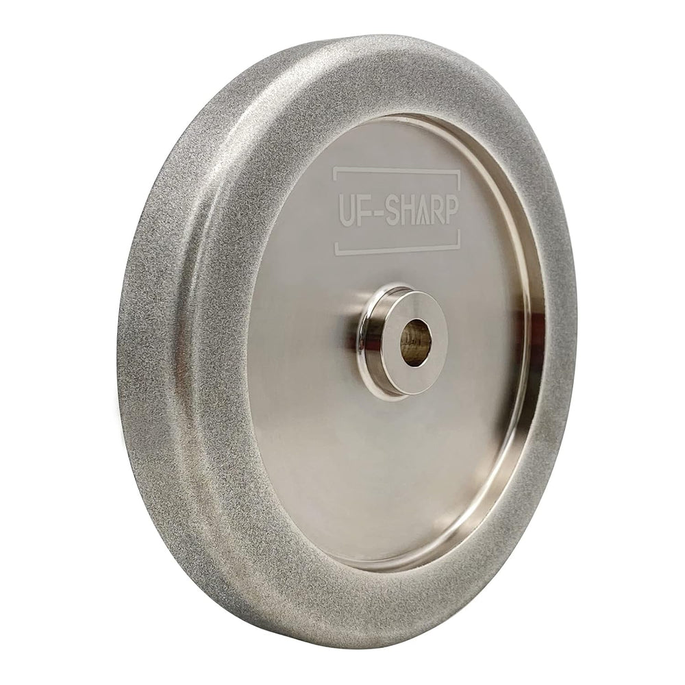 CBN 4 in 1 Grinding Wheel, 8" Dia x 1.25" Wide x 5/8" Bore for...