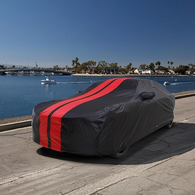 iCarCover Custom Car Cover for Chevy Corsica Waterproof All Weather Rain Snow