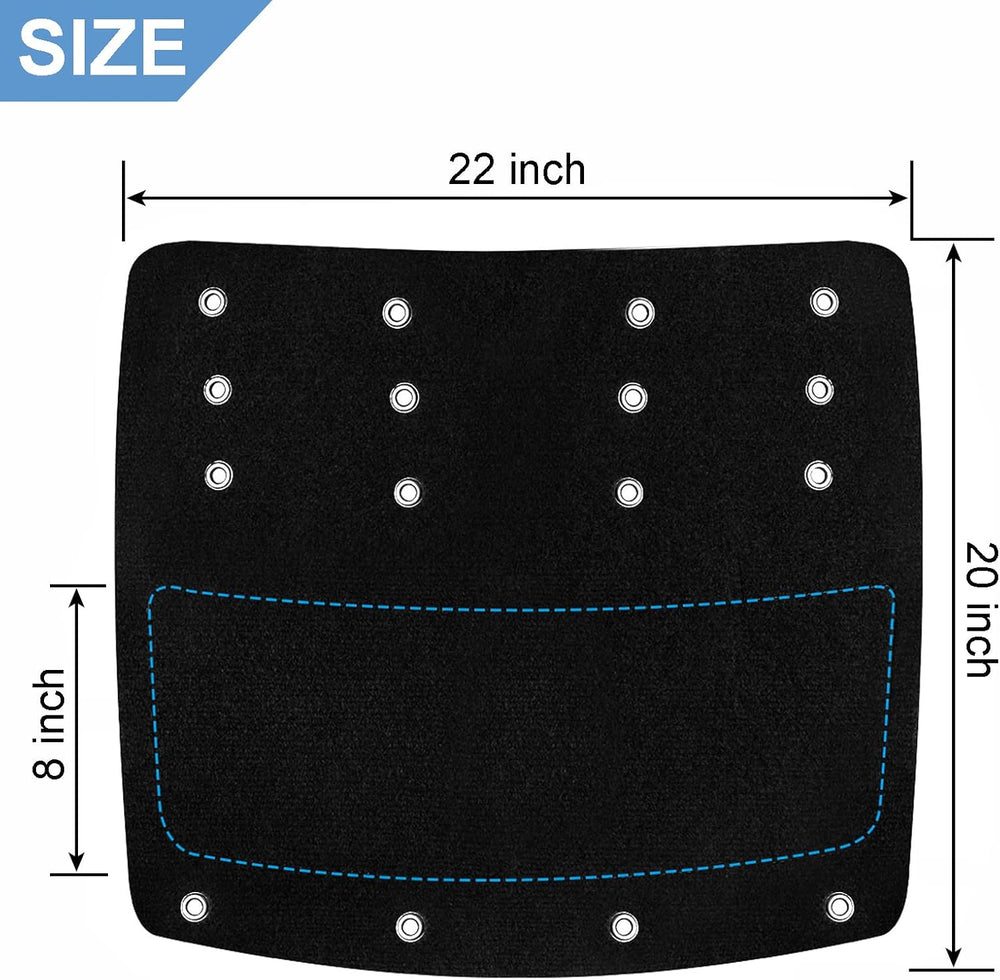 OKBA RV Step Covers for 22 Inch 8-10" Deep Radius Campers Stairs Only | ...