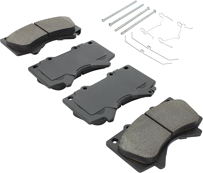 Premium Semi-Metallic Front Brake Pads Compatible
