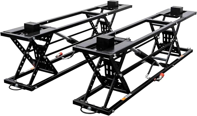 Albott 7000 LBS Portable Car Lift, Heavy Duty Quick Jack