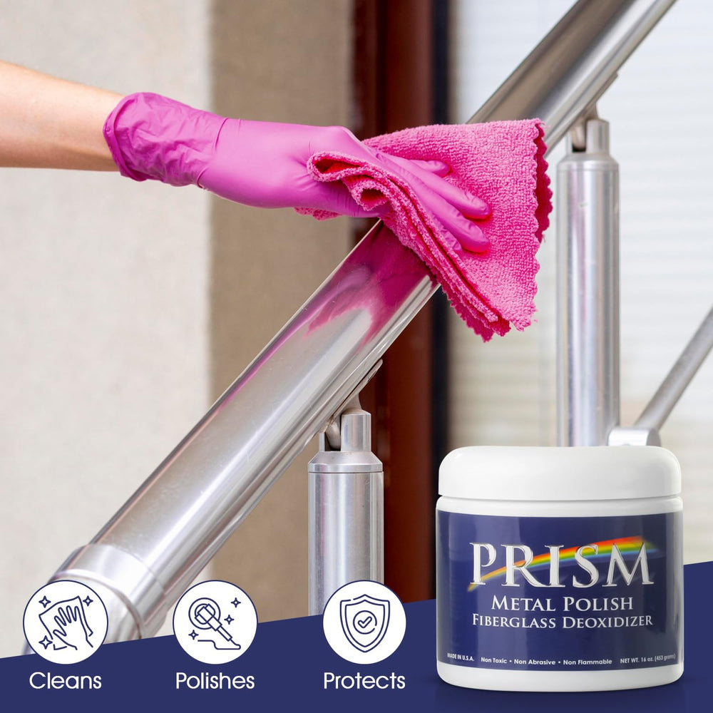 Prism Polish Metal Polish - 16 Ounce: Achieve a Safe, Lasting Shine, and Rust...