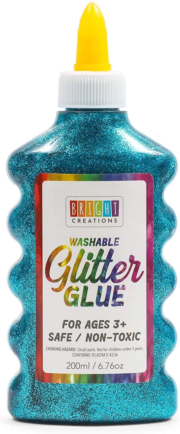 Bright Creations Glitter Glue Variety Pack (8 Colors, 6.8oz (8ct))