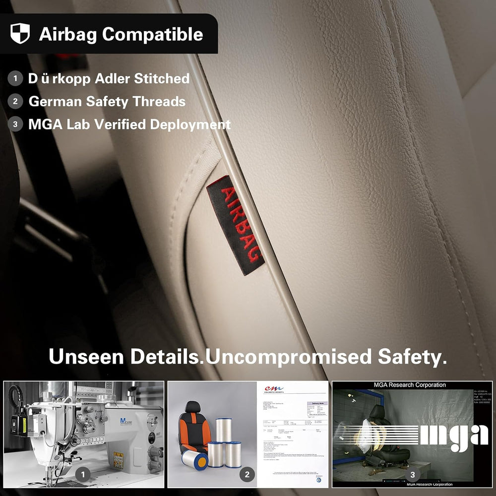 EKR Car Seat Covers for Honda Odyssey 2018-2026,8 Seats Full Set