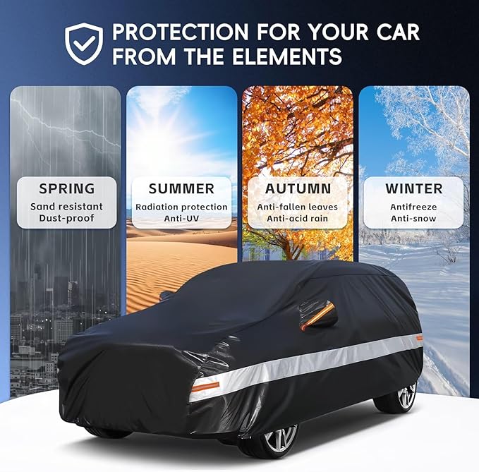 10 Layers SUV Car Cover Custom Fit