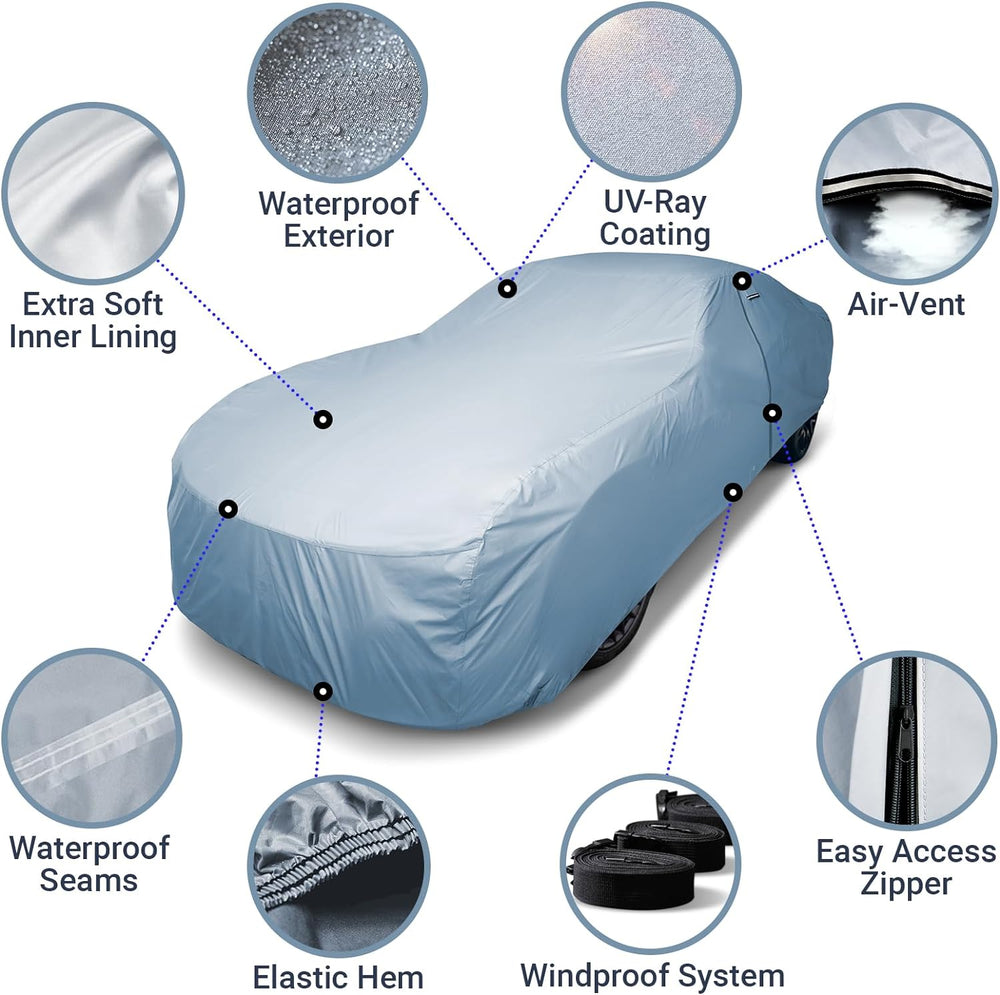 iCarCover Car Cover for 1948-1959 Porsche 356 Speedster, 356A, Pre-A