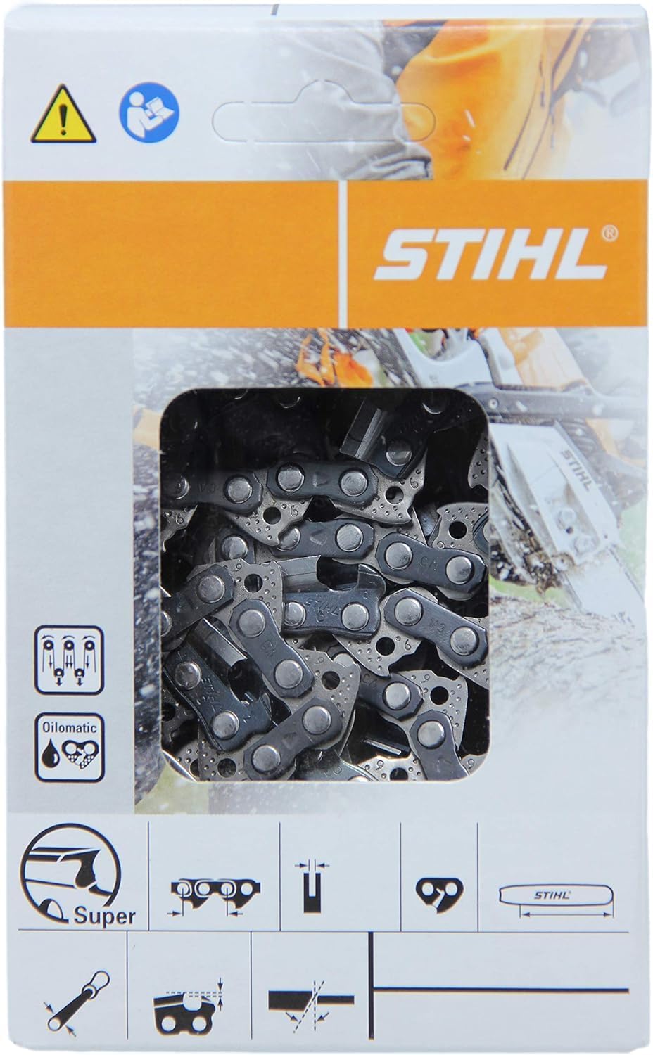 Stihl Chainsaw Chain- 26RS68- 18 Inch, 68 Drive Links, .325 Pitch, .063 Gauge