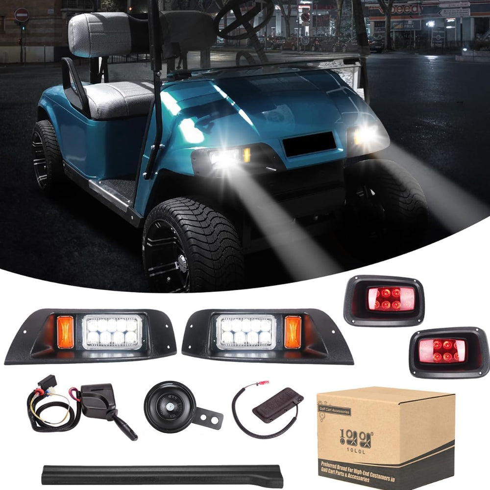 10L0L Golf Cart Light Kit for EZGO TXT (1996-2013) - 12V Street Legal