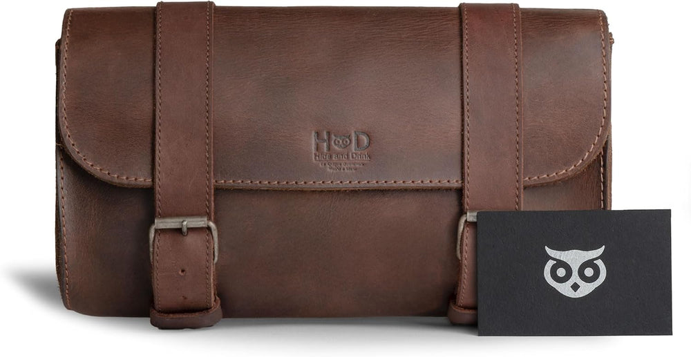 Hide & Drink, Motorcycle Handlebar Bag with 2 Adjustable Straps, Tool Org...