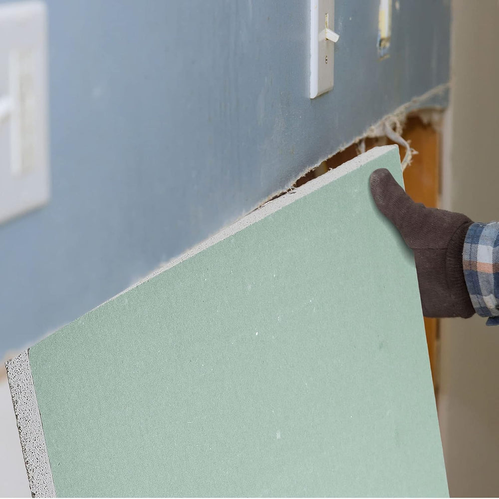 2 Pcs 16 x 16 x 1/2 Inch Drywall Repair Panel for Mend Wall, Green