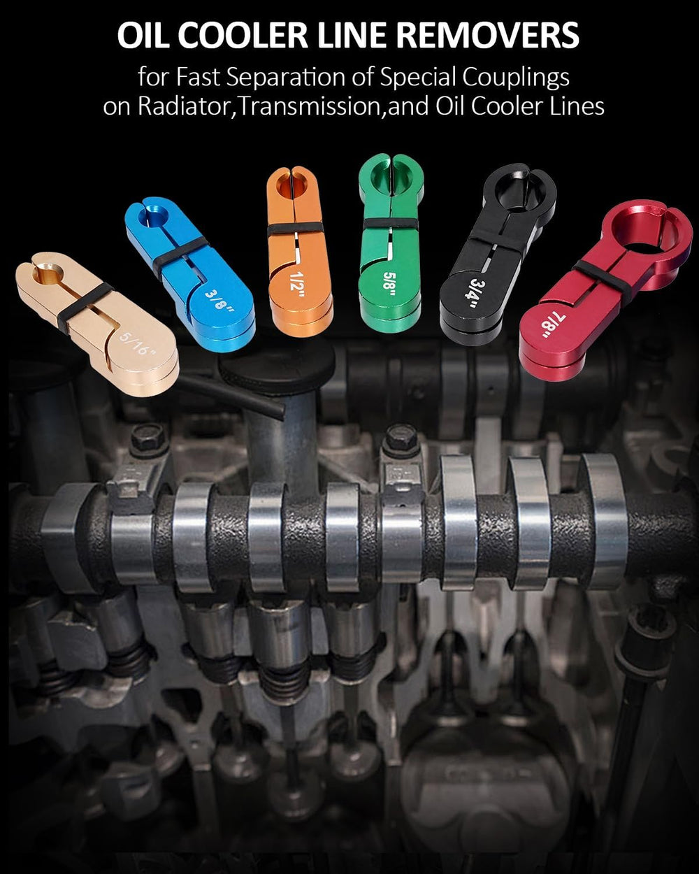 26PCS Quick Disconnect Tool Kit Fuel Line AC Line Removal Set