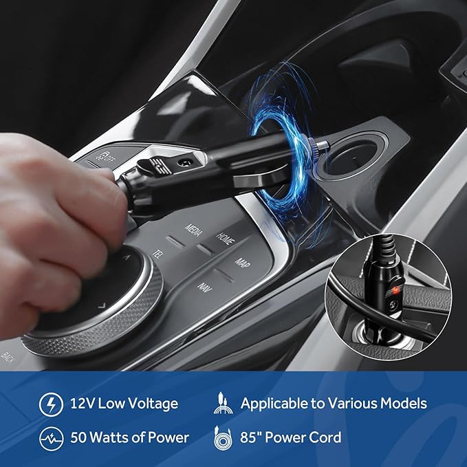 Sealy 12-Volt Heated Car Blanket, Portable Electric Blanket