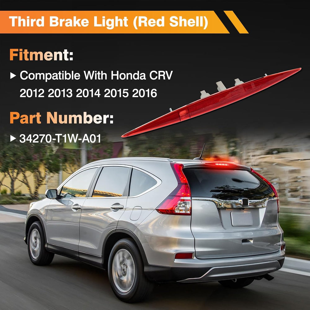 Center High Mount Stop Light Third Brake Light Compatible with Honda CRV 2012...