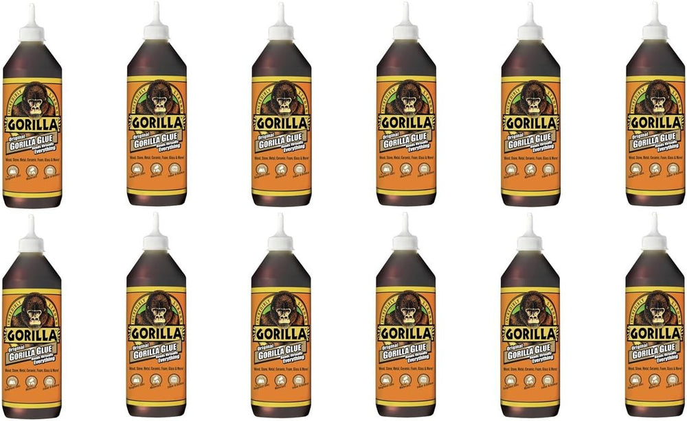 Gorilla Original Waterproof Polyurethane Glue, 36 ounce Bottle, Brown, (Pack ...