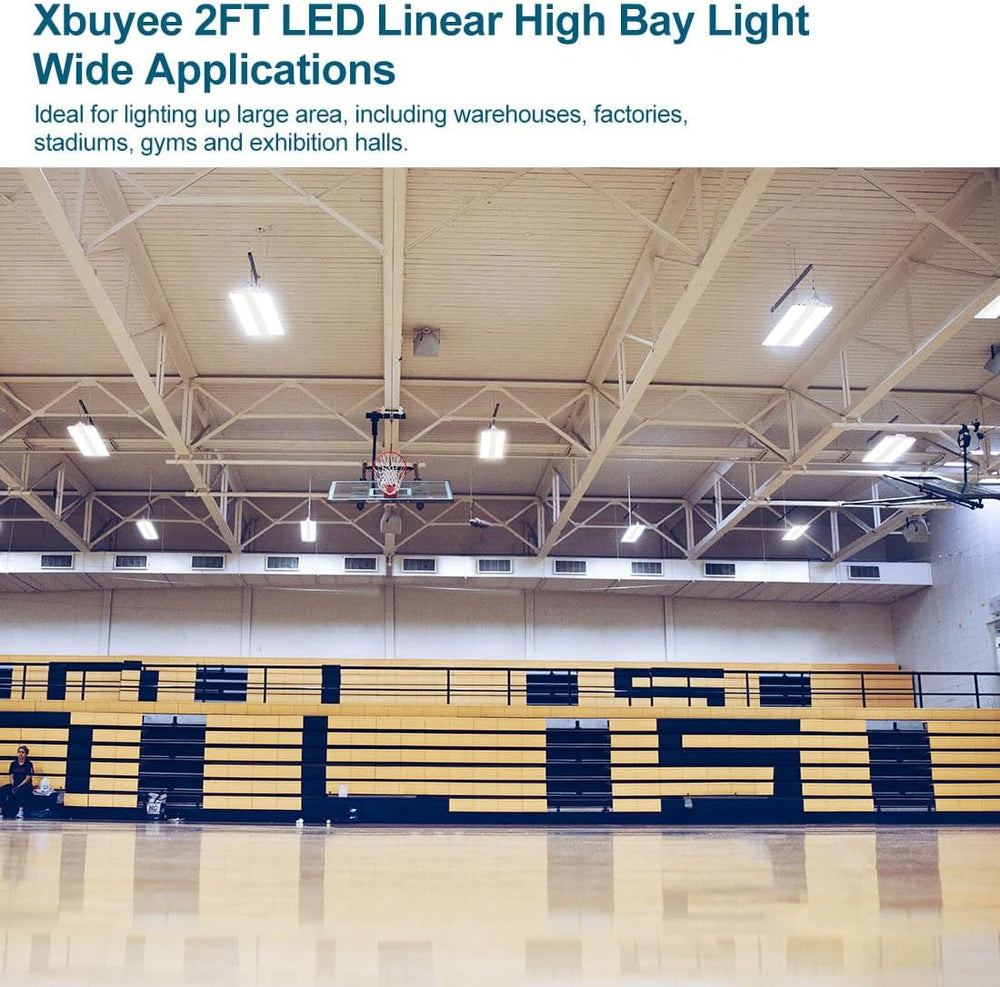 LED Linear High Bay Shop Light 165W/110W/80W Adjustable 2PACK