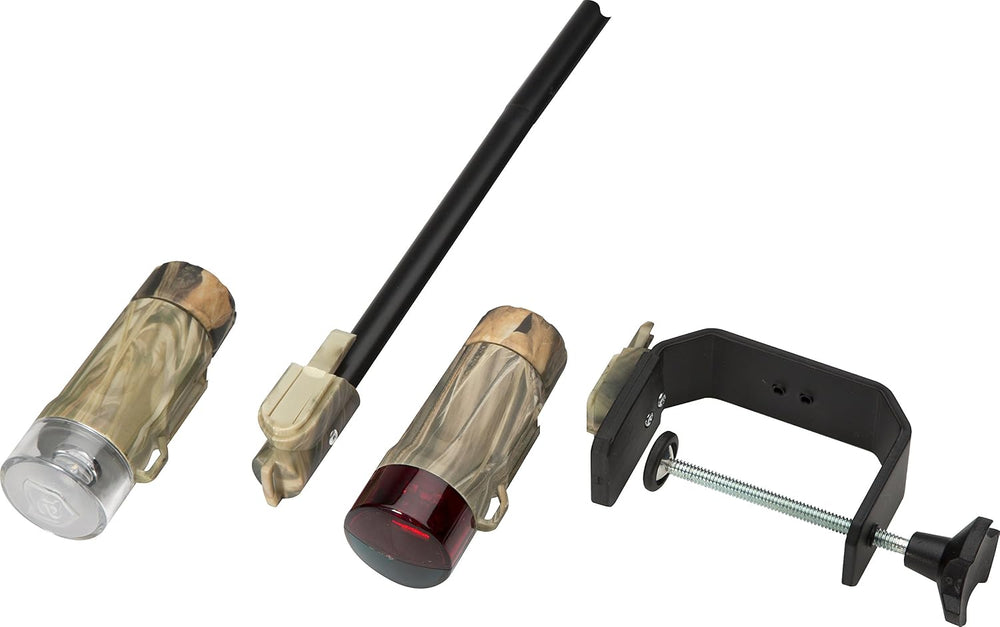 attwood Portable Navigation LED Light Kit, Realtree Max-5 Camouflage, Clamp-o...