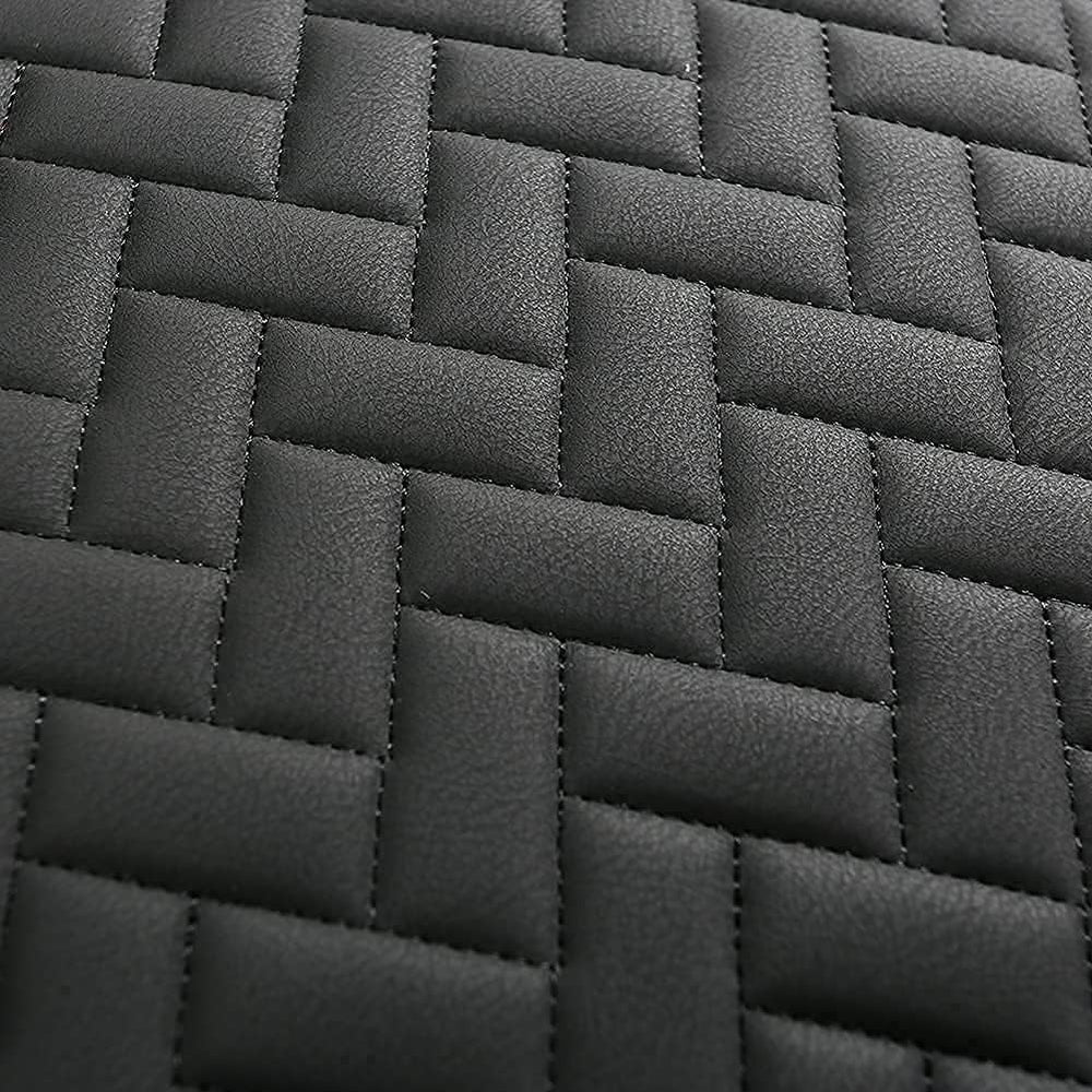 West Llama Full Set Car Seat Covers for Front and Rear Bottom Seats Only, Lux...