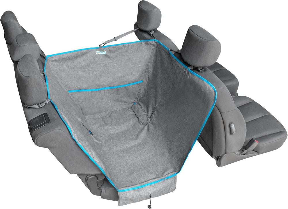 Kurgo Half Hammock Seat Cover, Heather Grey