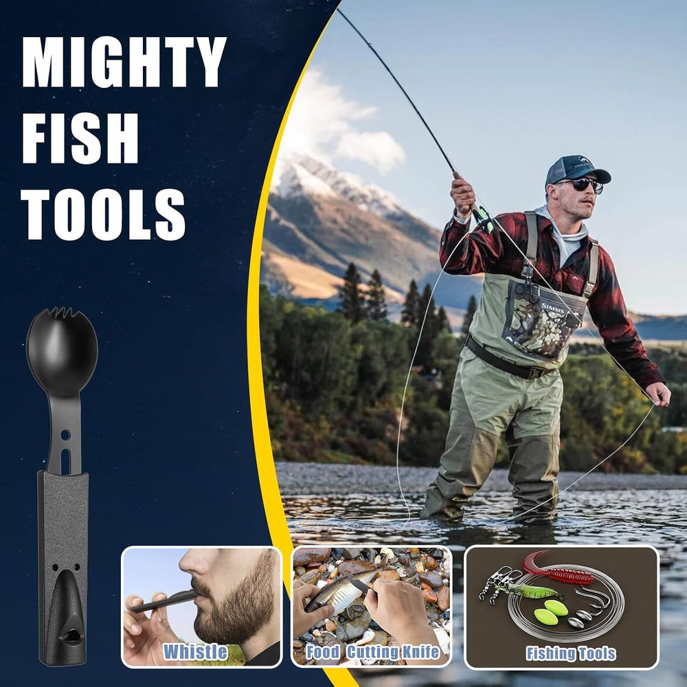 Survival Kit and Emergency Gear for Men - 66 in 1 Outdoor Equipment