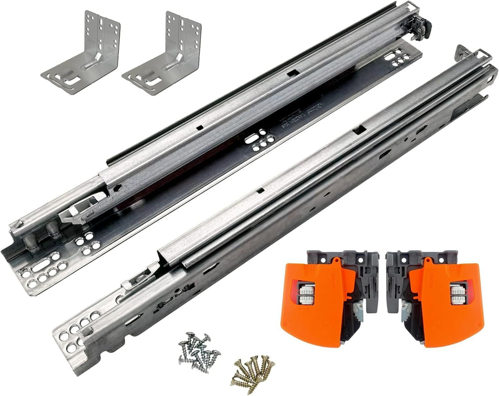 BLUM 21 Inch Undermount Drawer Slide. (Soft Close, Full Extension, Concealed)...