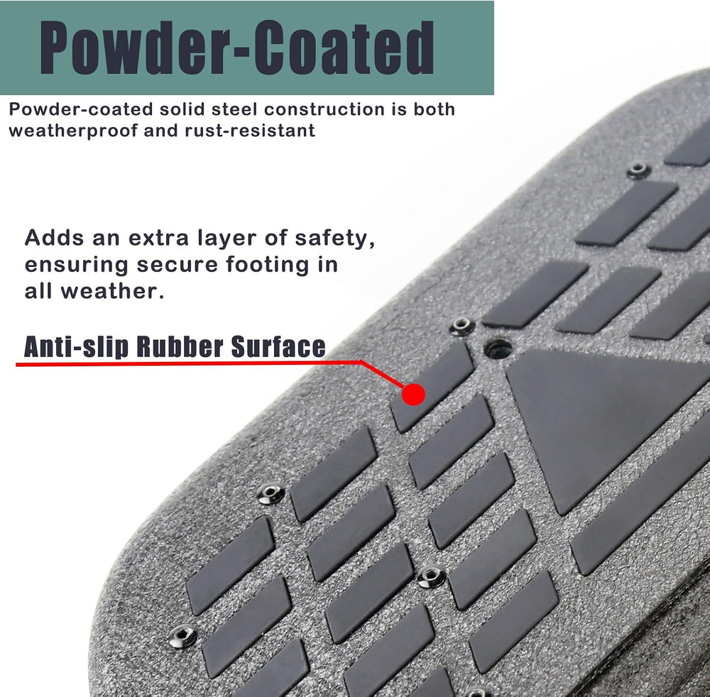 Universal Hitch Steps for Pickup Truck - Anti-Slip Solid Trailer Hitch Step f...