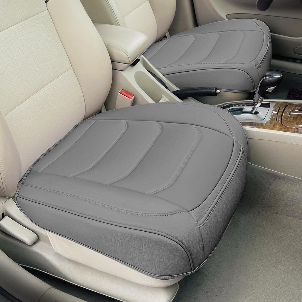BOPUOVRE Car Seat Cover for Luxury & Comfort PU Leather