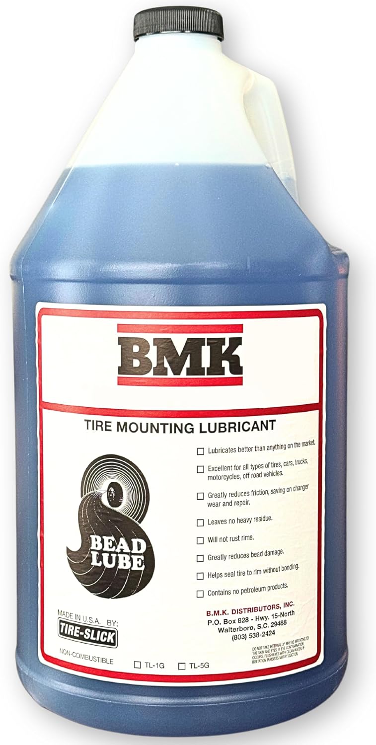 Tire Mounting Lubricant (1 Gal.) with Applicator, Made in USA, Tire Bead Seal...