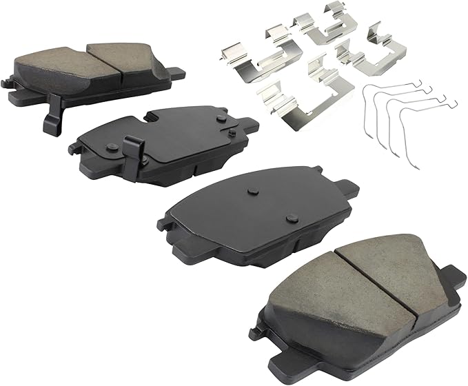 Premium Ceramic Front Brake Pads Compatible