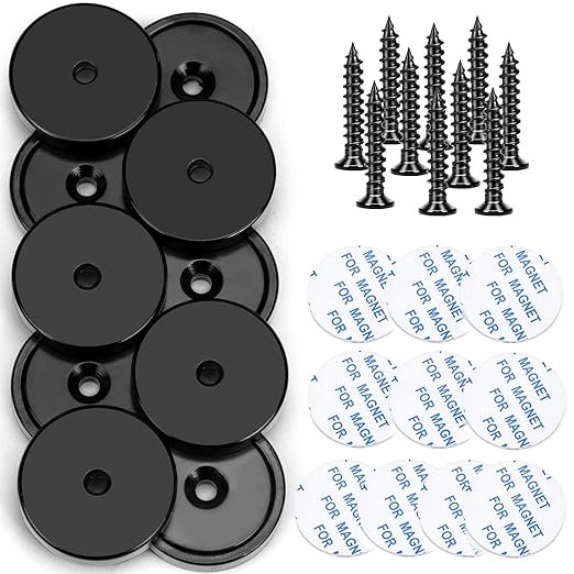 LOVIMAG 100 Pack Strong Neodymium Magnets, 110 LBS Black,