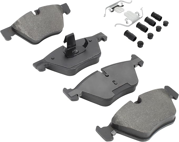 Premium Semi-Metallic Front Brake Pads Compatible