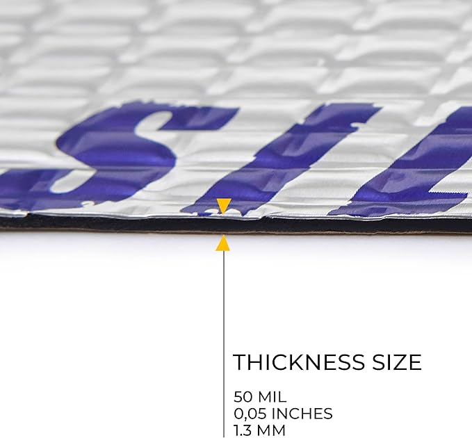 Siless 50 mil 26 sqft Car Sound Deadening mat