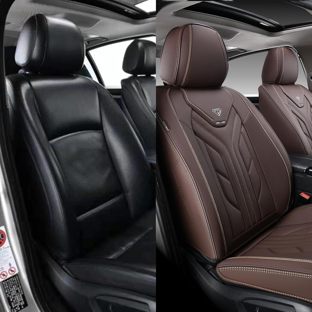 Coverado Front Seat Covers, Car Seat Covers Front Seats, Leather Seat Covers ...