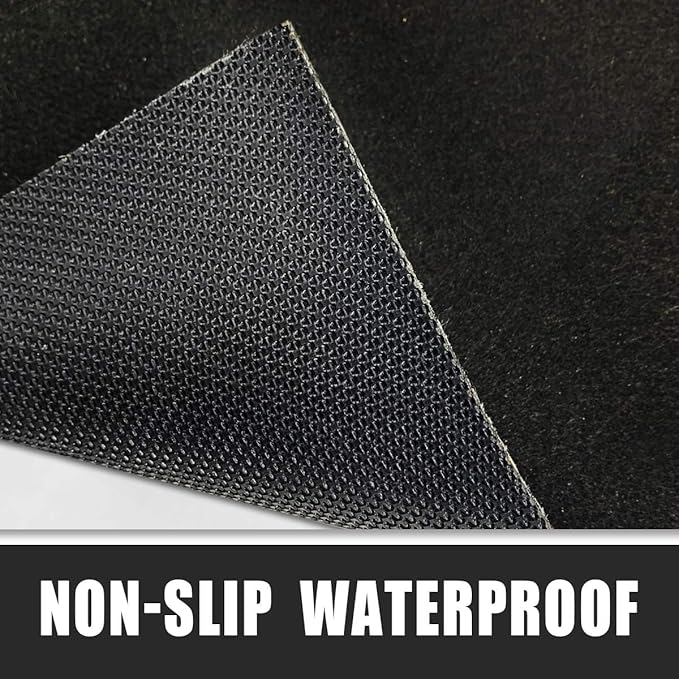 LINLA 61" x 39" Absorbent Oil Mat, Contains Liquid Garage Floor mat...