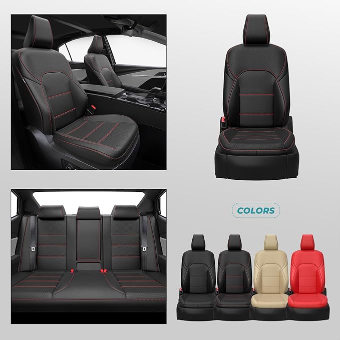 for Toyota Camry Seat Covers LE SE 2025